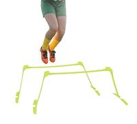 agility hurdles, 2Pcs Vitesse Haies Réglable Hauteur, Agilité Haies Football Haies Ensemble Vitesse/Agilité Formation Haies Football Soccer Vitesse de Course d'entraînement Aides Plyométriques Haies