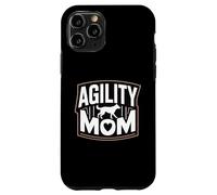 Agility Mom, Chien drôle, Amateur d'agilité Coque pour iPhone 11 Pro