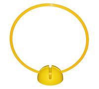 Agility Sport pour Chiens - Socle Multi-Fonctions remplissable avec Cerceau Ø ca. 40 cm, Couleur: Jaune - 1x xsR40y