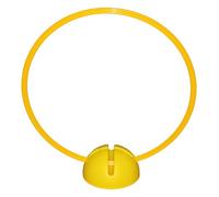 Agility Sport pour Chiens - Socle Multi-Fonctions remplissable avec Cerceau Ø ca. 70 cm, Couleur: Jaune - 1x xsR70y