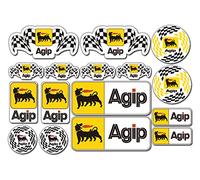 Agip Motif autocollants de Motorbike Car Tool Box Ducati Aprilia Alfa - 16 spirale