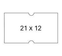 Agipa 100911 Paquet de 6 rouleaux de 1000 étiquettes Blanc rectangulaire