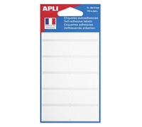 Agipa 111916 étiquette adhésive - étiquettes adhésives (Blanc, 19 x 38mm, 70 pièce (s))