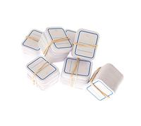 Agipa 161020 Boite de 1000 étiquettes neutre 30 x 37 mm Bleu