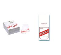 Agipa 64010 Boite de 1000 étiquettes 50 x 125 mm & Apli 064016 Paquet de 500 Étiquettes Impression Promotion