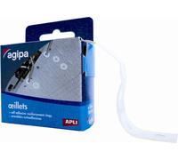agipa anneaux de renforcement des trous blanc diamètre : 12,5 mm