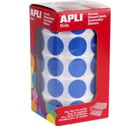 agipa apli Kids Sticker Creative "rond" sur rouleau bleu 1.770 stickers