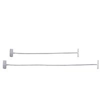 Agipa Attaches Pour Pistolet Textile, Longueur: 25 Mm, Incolore, En Nylon, 5.000 Pcs