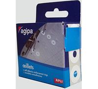 AGIPA Boîte de 500 oeillets plastique Diam 15 mm