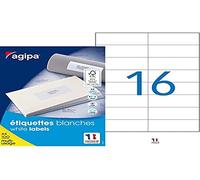 APLI Étiquettes universelles agipa 119012 105 x 37 mm avec gâchette