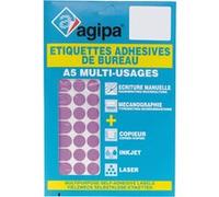 Agipa - Disques Adhesifs 15mm Mauve - Etui De 960 G