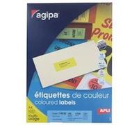 [Ref:119030] AGIPA Bte 2700 étiquette 70x31 mm (27 x 100F A4) Multi-usage Coin