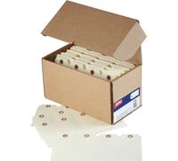 agipa étiquette à bagages 120 x 57 mm neutre sans fil