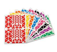 Agipa étiquettes 1.200 pièces, triangles Lot de 5Unité(s)
