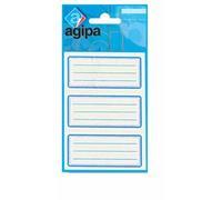 Agipa Étiquettes Écoliers Ft 38 X 50 Mm, 32 Étiquettes Par Étui, Bord Rouge 10 Unité(S)