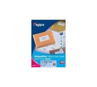 AGIPA Étiquettes laser 70 x 42 mm - 2100 pcs (100 feuilles A4) - Blanc