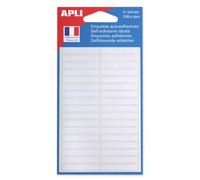 Agipa Lot De 3 Sachets De 238 Étiquettes Multifonctions Permanentes 5 X 35 Mm Blanc