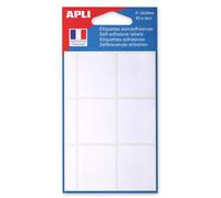 Agipa Lot De 3 Sachets De 42 Étiquettes Multifonctions Permanentes 32 X 38 Mm Blanc