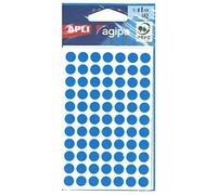 Agipa Lot De 3 Sachets De 462 Pastilles De Signalisation Rondes Gommettes 8 Mm Bleu
