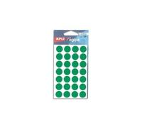 Agipa Lot De 5 Sachets 168 Pastilles De Signalisation Diam 15 Mm Vert