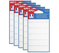 Agipa Étiquettes adhésives 111916 – Blanc 19 x 38 mm – 70 pièces