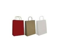 APLI Sacs en kraft 101650 – Lot de 50, 35 x 16 x 40 cm, Blanc