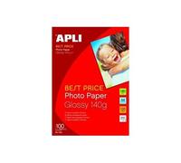 Agipa Pochette de 100 feuilles papier photo brillant 140g A4