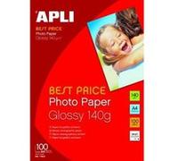 Agipa Pochette de 100 feuilles papier photo brillant 140g A4