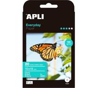Agipa¿Pochette Feuilles Papier Photo Brillant Everyday¿Format A4¿20 Feuilles-100X150mm