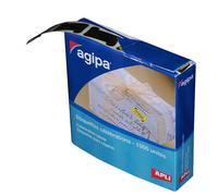 Agipa Rouleau De 1000 ?tiquettes Joyeux Anniversaire 19 X 34 Mm