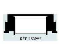 APLI Rouleur encreur 153992 pour pince à étiqueter – compatible AGIPA 151991/151992