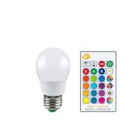 AGIPS Feux à Large Tension Spot LED Ampoule 5W 10W 15W Ampoule LED E27 GU10 RGBW 85-265V Lampe Magique colorée Diode Chambre Nuit Bombillas Ampoules domestiques (Couleur : 5W E27 RGB)