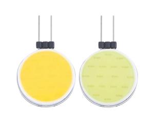 AGIPS Lampes Basse Tension 10/15 / 100pcs DC12V G4 COB 7W Blanc Chaud Blanc LED 30 Les puces remplacent la Lampe halogène ponctuelle Ampoule de la qualité supérieure Ampoules domestiques