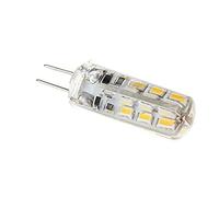 AGIPS Lampes Basse Tension 10pack DC12V G4 LED Ampoule, Base bi-Broches, G4 Ampoule Lampe Spot 3014 SMD 24 Le DS 20W Ampoule halogène équivalent 1,5W for la Maison 360 degrés Ampoules domestiques