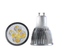 AGIPS lampes basse tension Spot LED GU10 Spot 12v 24v super 5W Aluminium Shell ampoule lampe Gu 10 basse tension 12 V 24 Volt d'économie d'énergie Ampoules domestiques ( Couleur : Bianco , Taille : 12