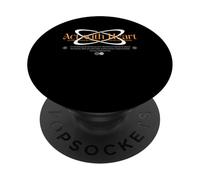 Agir avec cœur - Typographie Urbaine Streetwear PopSockets PopGrip Adhésif
