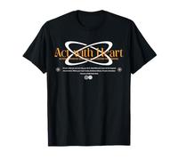 Agir avec cœur - Typographie Urbaine Streetwear T-Shirt