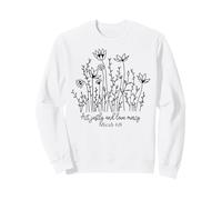 Agissez avec Justice pour Les Hommes et Les Femmes chrétiens Qui Aiment Dieu et Jésus Sweatshirt