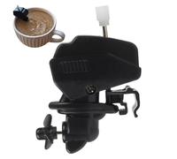 Agitateur à café à moteur de bateau, cuillère à boisson, 6,5 x 4,5 x 3,0 cm, léger et prêt à l'emploi, gadget de mélange amusant pour café, cuisine, boissons, voyages, cocktails et lait