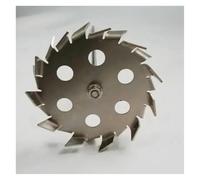 Agitateur à hélice à pales en acier inoxydable, Plaque d'agitation de Dispersion Type dent a inoxydable SUS304 avec trou dérivation 50-180mm(Stir Plate Only100mm)