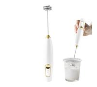 Agitateur à lait électrique, mousseur à lait avec mélangeur manuel - Mélangeur à boisson portable rapide rechargeable, agitateur portatif pour cappuccino avec 3 vitesses pour maison, bar, ris