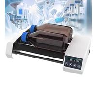 Agitateur à rouleaux de laboratoire, agitateur numérique à 4 rouleaux, vitesse variable 20-80 tr/min, minuterie 1 min-23 h 59 min, modes continus pour les analyses chimiques et biologiques e