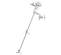Agitateur À Seau 25 Gallons, Batteur Sur Socle 1/4, Avec Tige D'agitation Et Turbine Allongées 1 M En Acier Inoxydable, Vitesse : 2500 Tr/min, Capacité D'agitation : 0-100 L