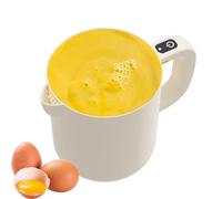 Agitateur à œufs - Fouet et filtre 2 en 1, bol de lavage du riz de 1 L, pratique à utiliser | Agitateur automatique pour la cuisson du riz et des aliments au lait liquide