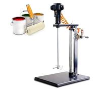 Agitateur automatique de peinture en acier inoxydable, 5 gal, 20 l, mélangeur pneumatique à support, agitateur vertical de bureau, for le mélange