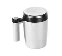 Agitateur automatique de tasse à café - 8,5 x 7 x 14,8 cm - Tasse à café électrique rechargeable - Tasse à café magnétique | 380 ml auto-mélangeuse | Tasse à café automatique avec mélangeur pour café