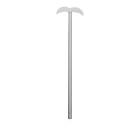 Agitateur de bière Homebrew 304, Agitateur de laboratoire en acier inoxydable argenté 26 x 6,5 x 0,4 cm
