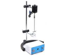 Agitateur de laboratoire Agitateur électrique suspendu 220V 3000rpm Agitateur de laboratoire Mélangeur de laboratoire Mélangeur de précision 0-120 minutes Minuterie