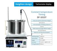 Agitateur de laboratoire Agitateur magnétique de laboratoire for bain-marie et bain d'huile Thermostat de chauffage Industrie et agriculture(DF-101ST)