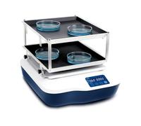 Agitateur de Laboratoire, Agitateur orbital automatique numérique à LED SK-O180-S, incubateur bien, agitateur de laboratoire, agitateur orbital(Double layer tray)